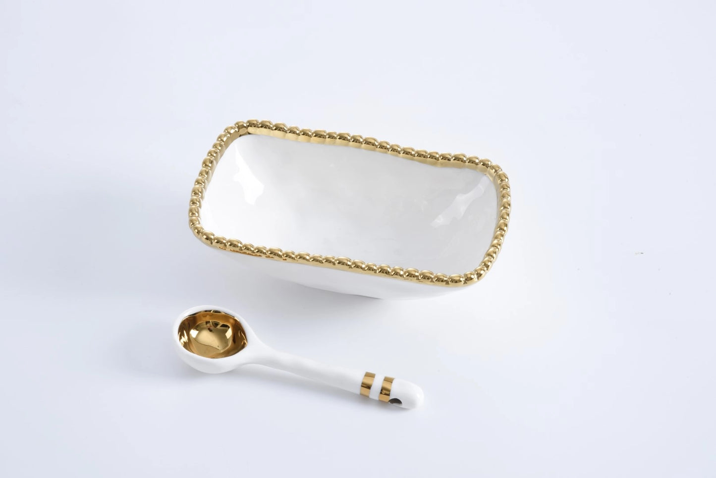 Pampa Bay Golden Beaded Set