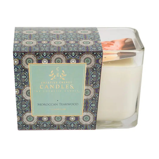 Lotion Candle - Moroccan Teakwood Medium