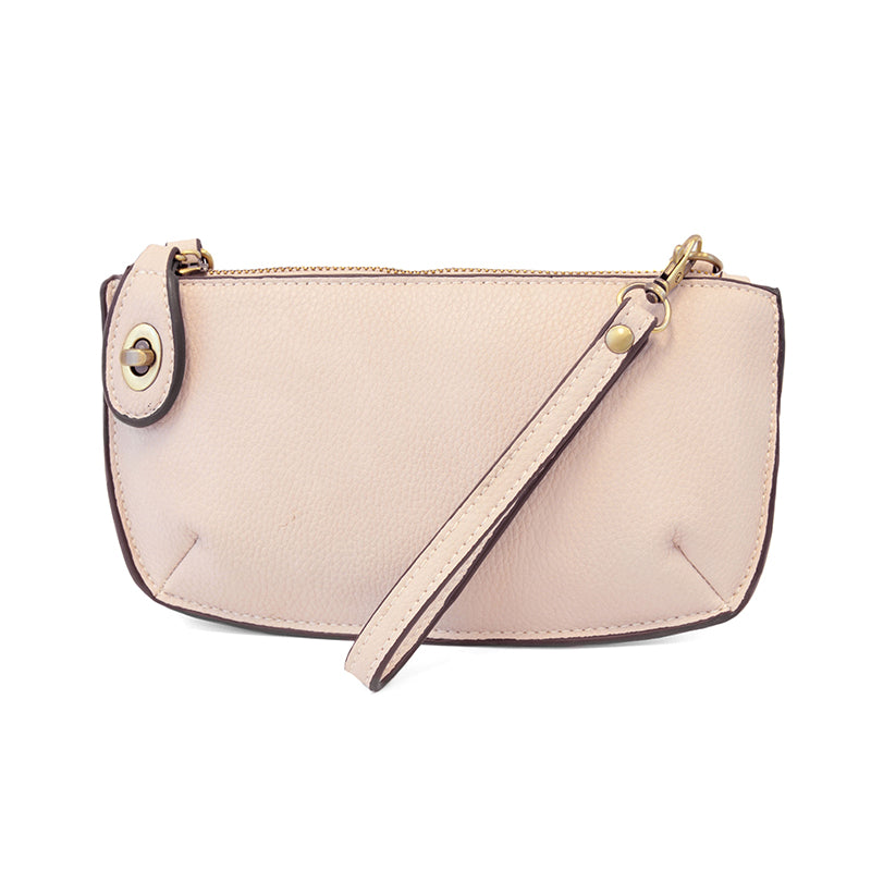 Joy Susan Mini Crossbody Wristlet Clutch Eggshell Pink