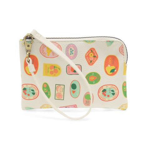 Joy Susan White Farmers Market Pippa Wristlet Pouch