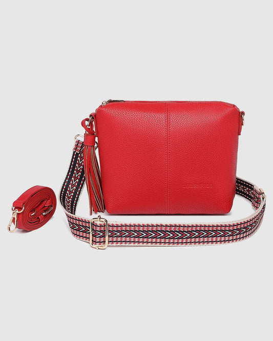 Louenhide Kasey Eddie Crossbody Bag Red