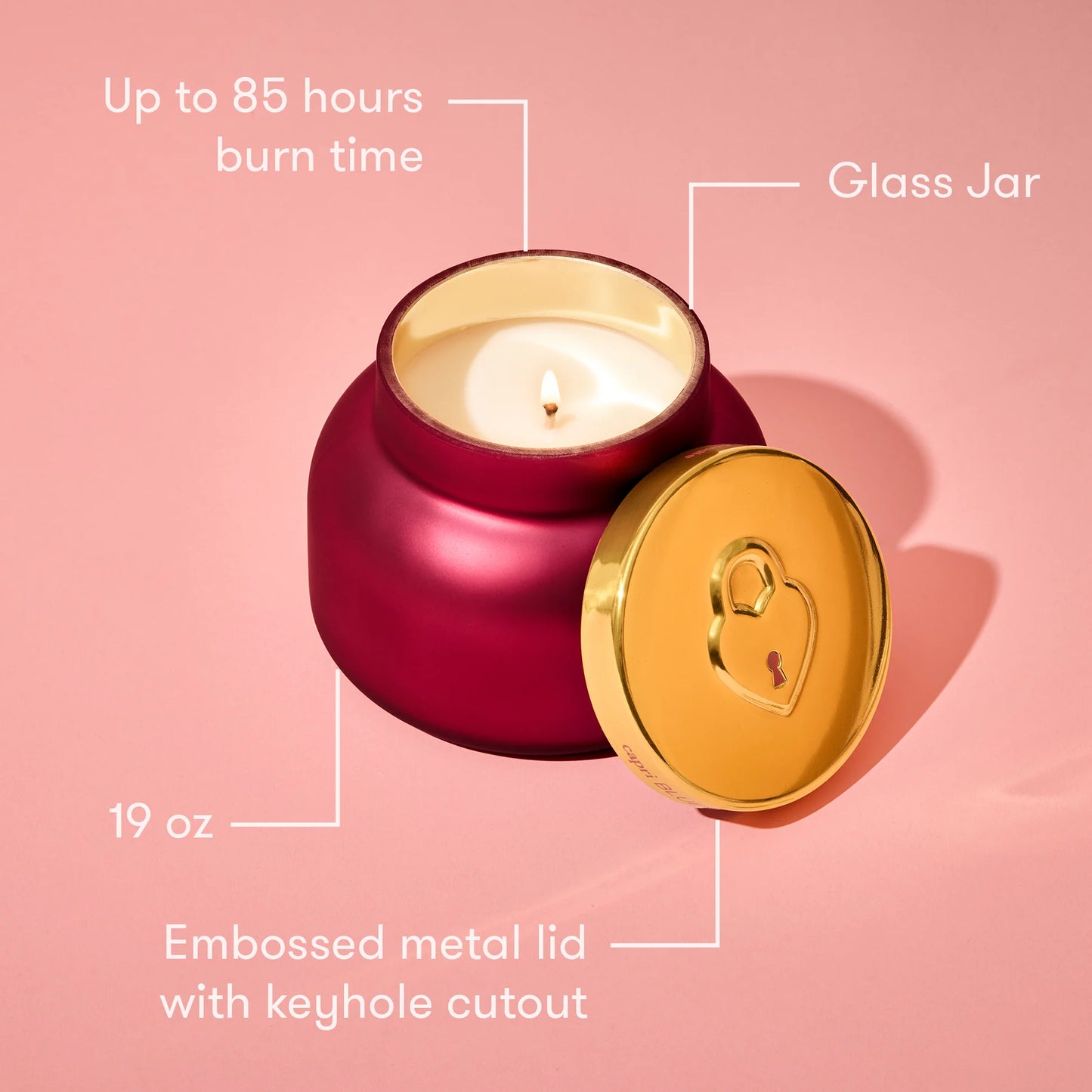 Capri Blue Volcano Locked in Love Signature Candle