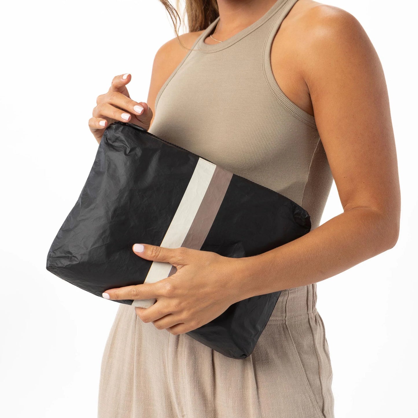 Aloha Collection Le Voyageur Mid Pouch Caffe/Black