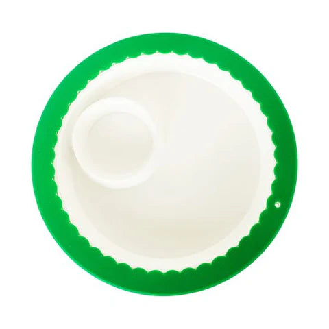 Nora Fleming Band Together Green Silicone Band