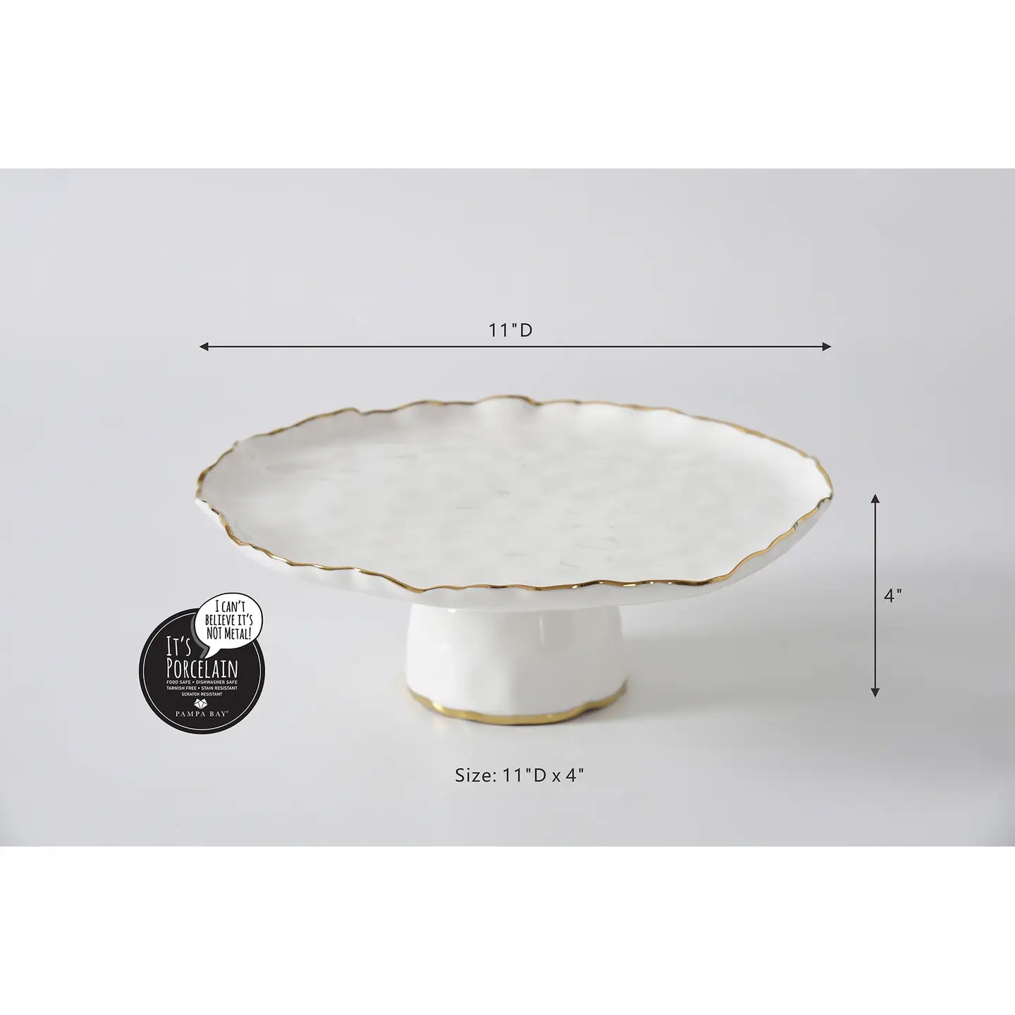 Pampa Bay Round Cake Stand
