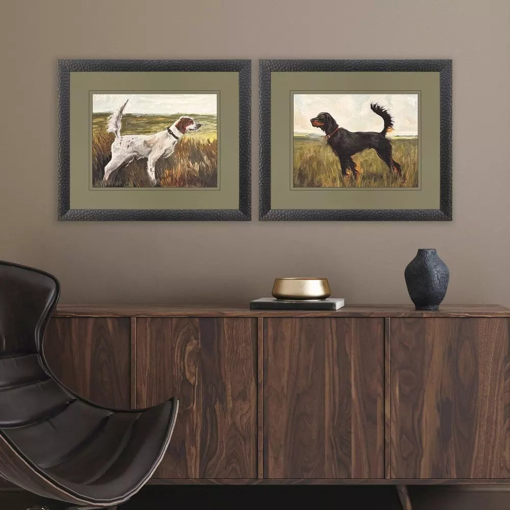 Setters-1 Framed Print by Paragon