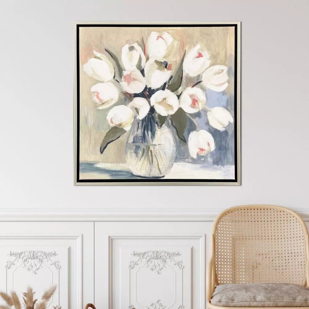 White Tulips By Paragon