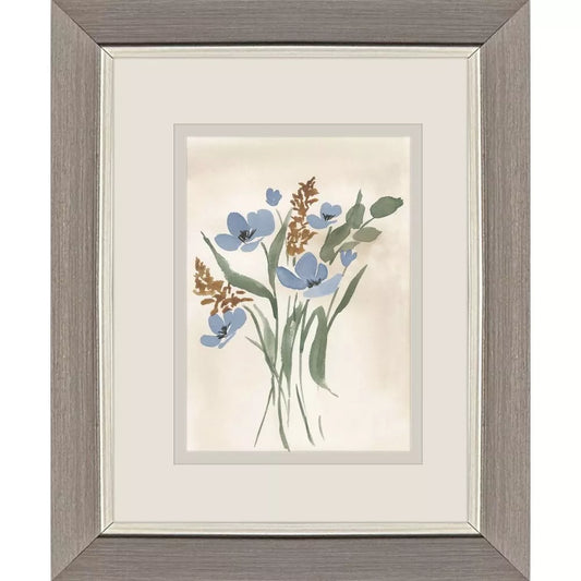 Blue Cosmos-1 Framed Art by Paragon