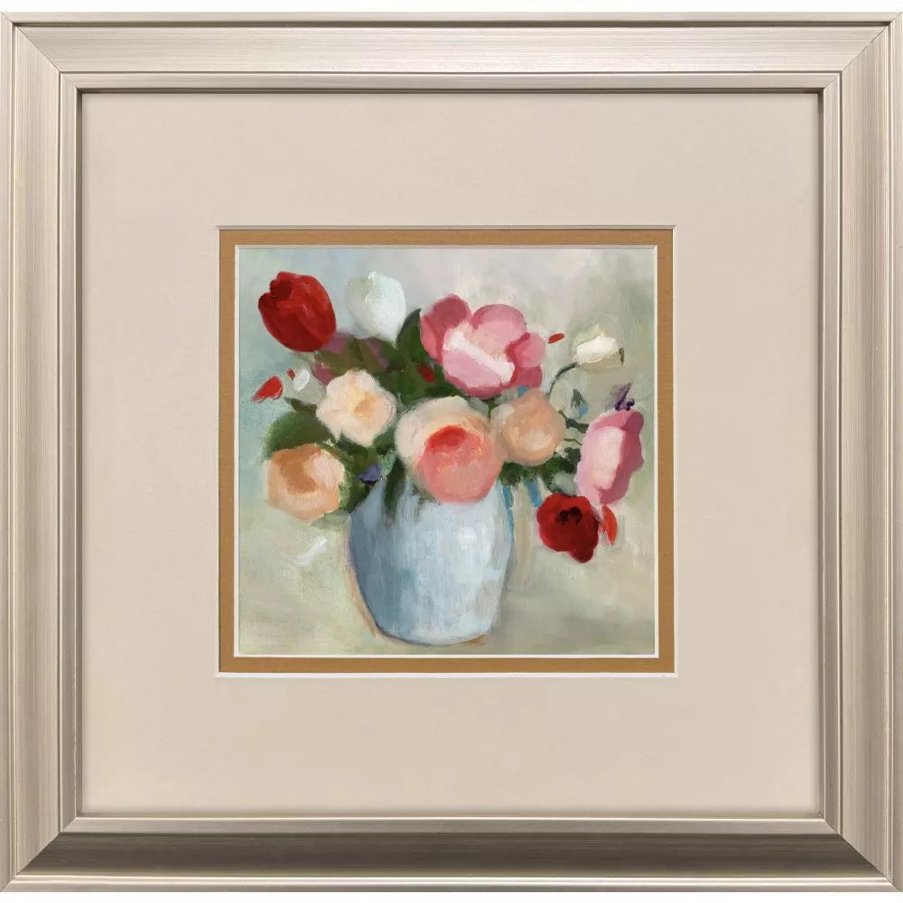 Variety Bouquet Framed Print by Paragon