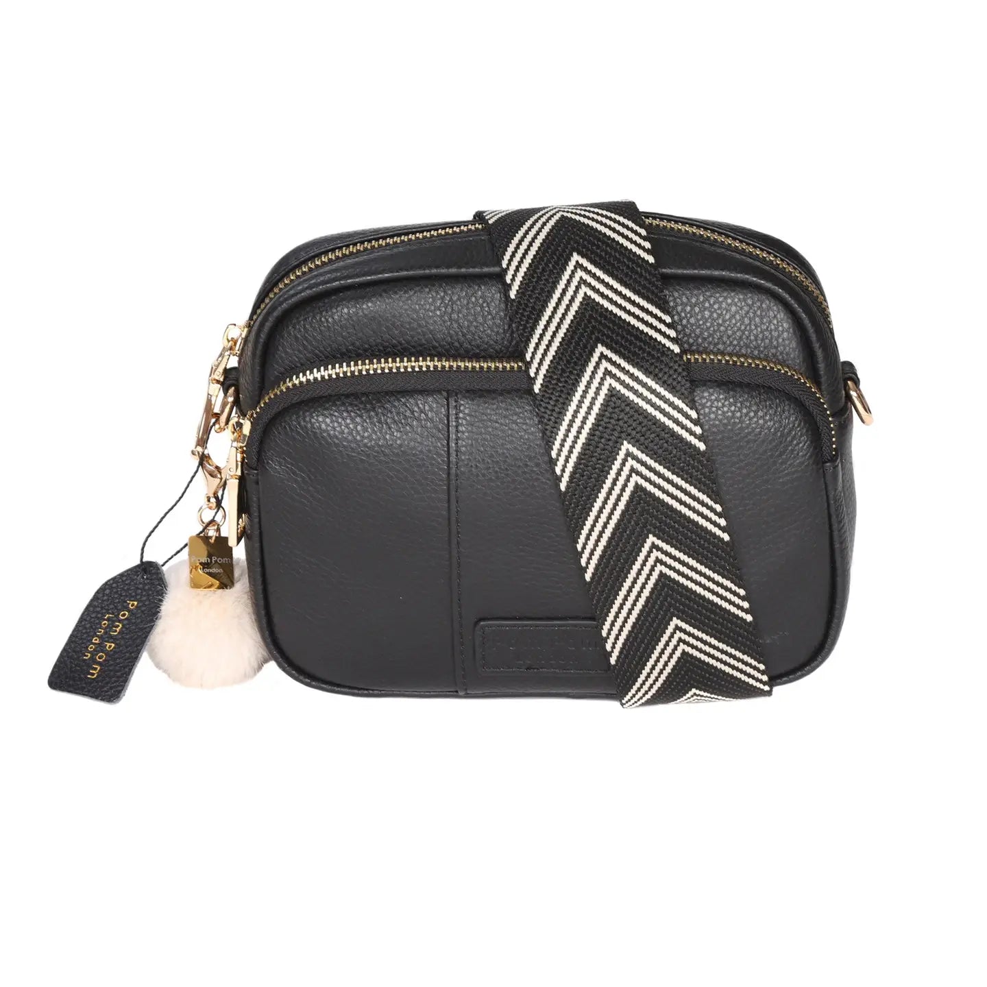 Pom Pom London Original Bag Black & Accessories