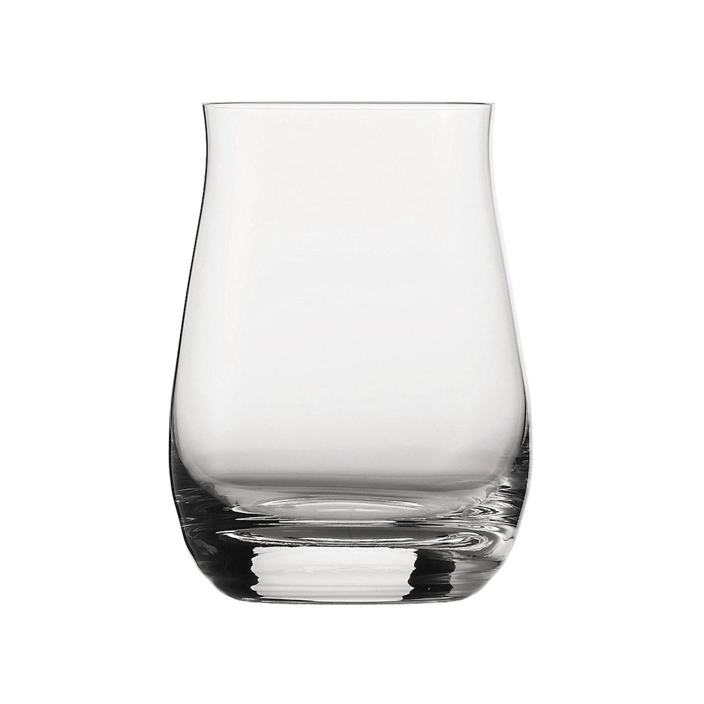 clear glass single barrel bourbon glass