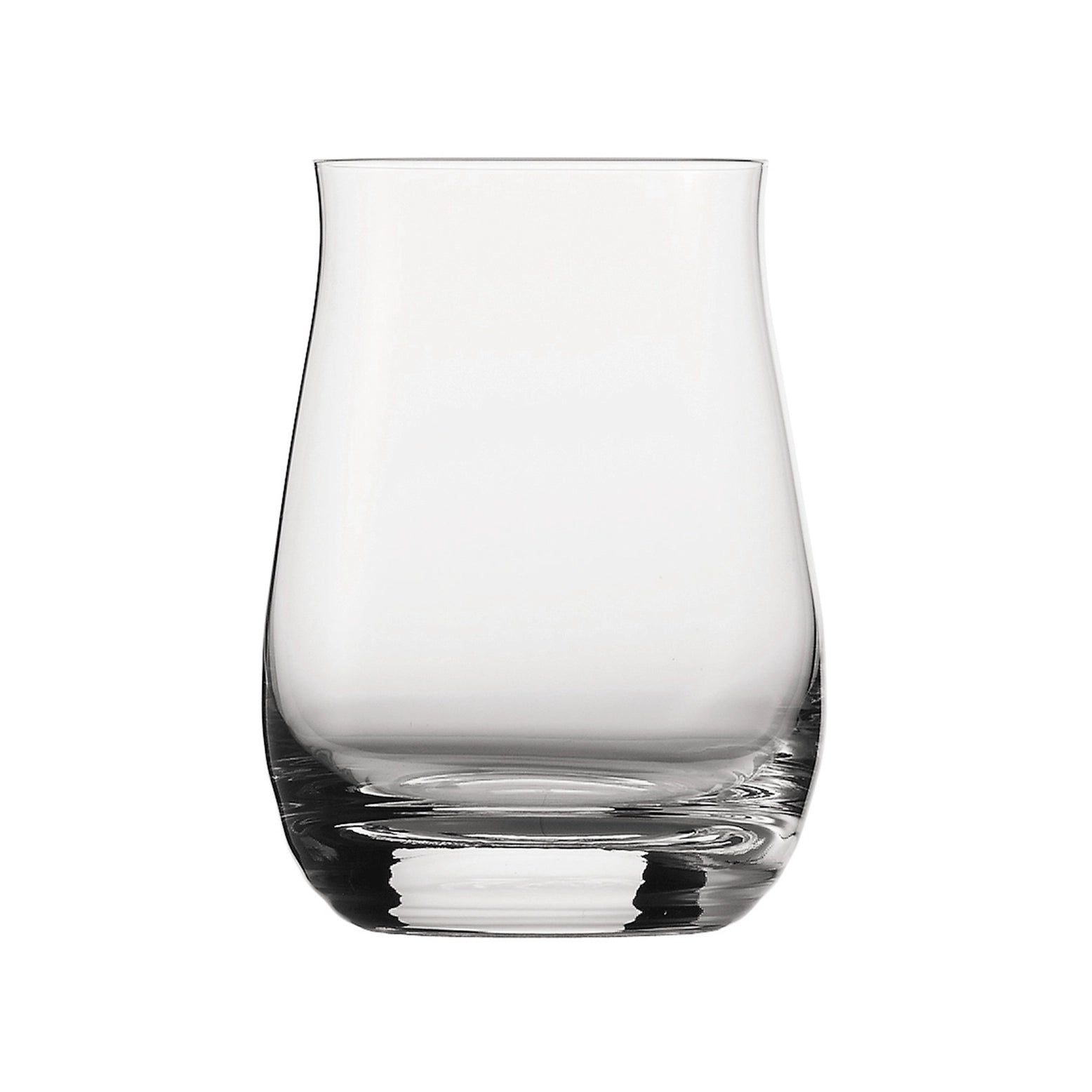 clear glass single barrel bourbon glass