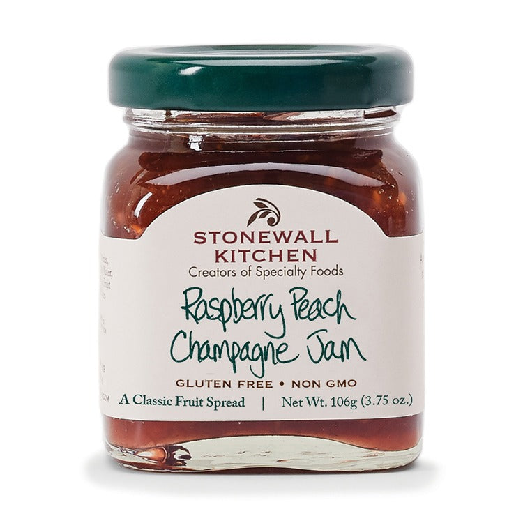 Stonewall Kitchen Raspberry Peach Champagne Jam 3.75oz