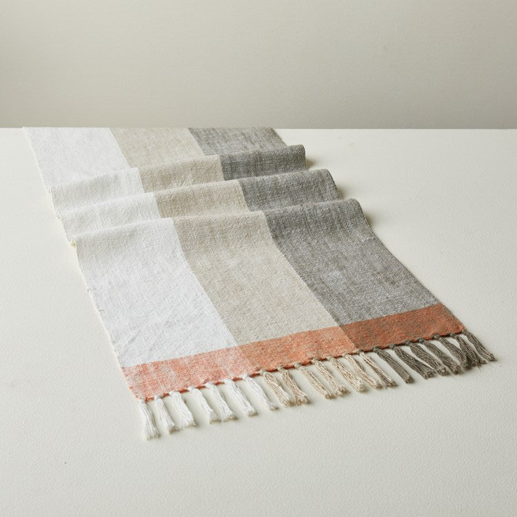 Prairie Stripe Table Runner 72"