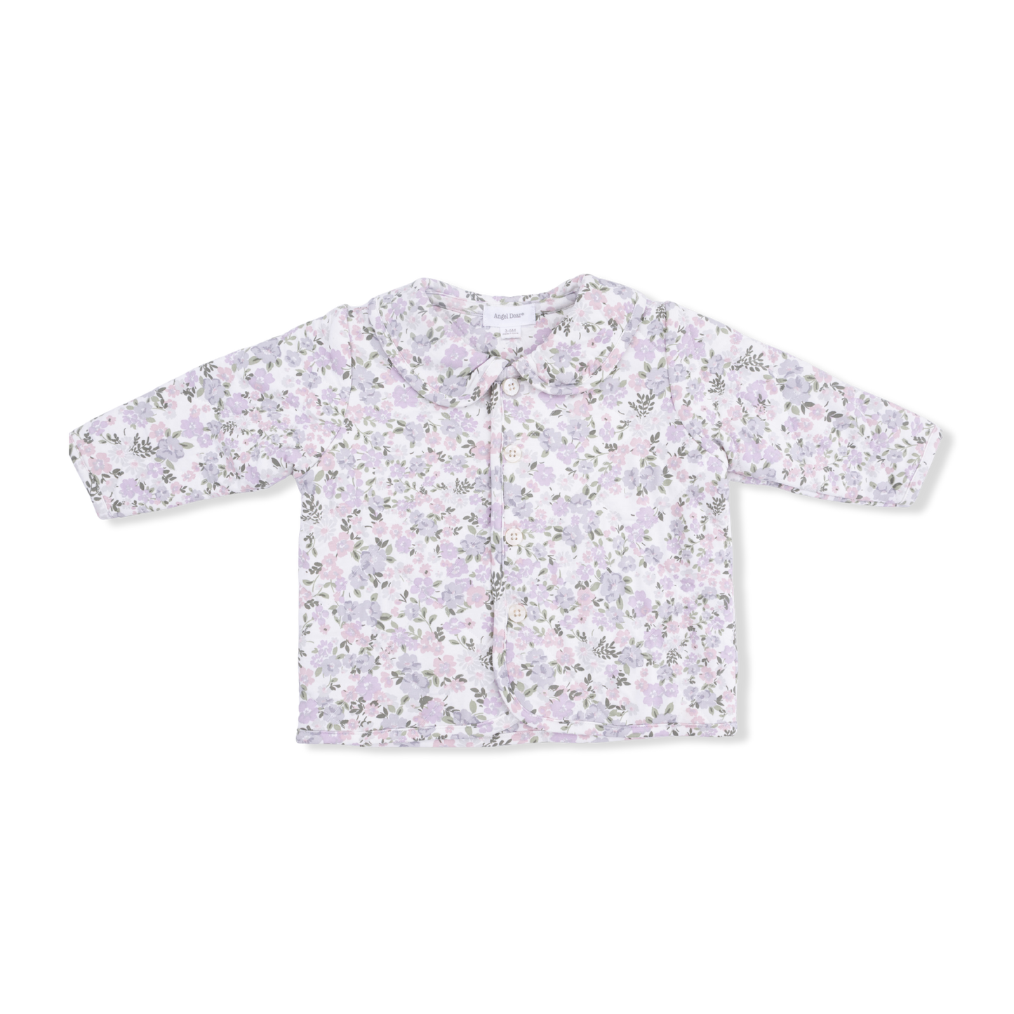 Angel Dear Shannon Floral Quilted Jacket 3-6m