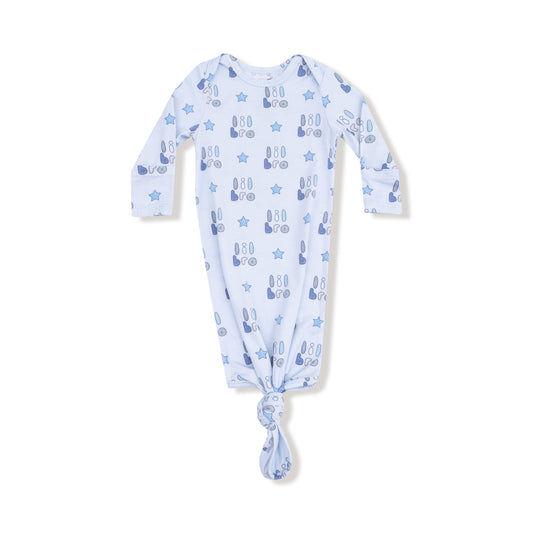 Angel Dear Lil Bro Knotted Gown 0-3m