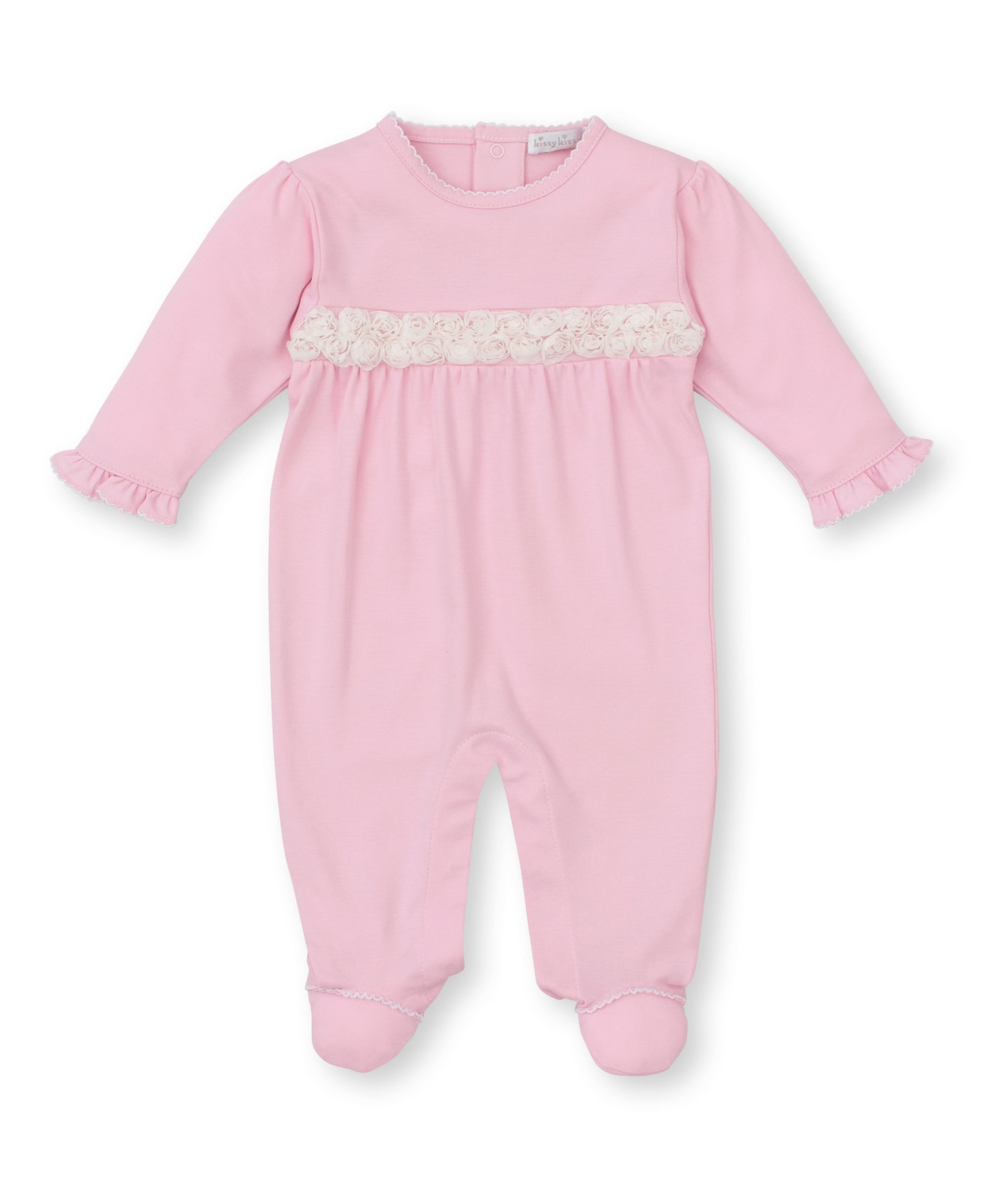 Kissy Kissy Miniature Roses Footie 6-9M