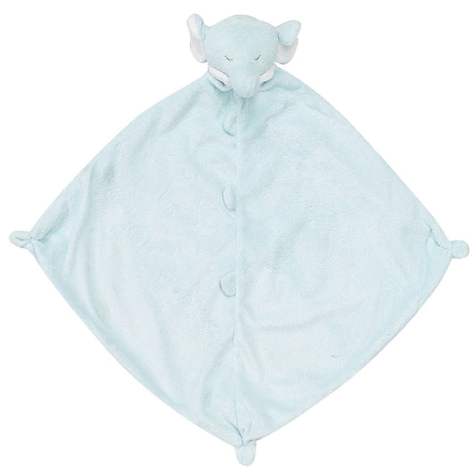 Angel Dear Lovie Blankie Blue Elephant