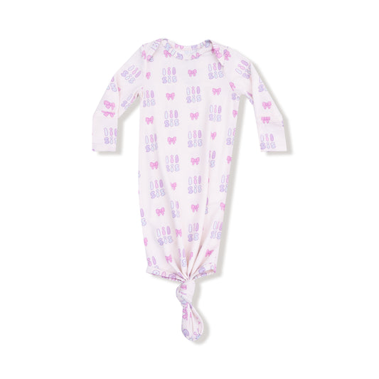 Angel Dear Lil Sis Knotted Gown 0-3mo